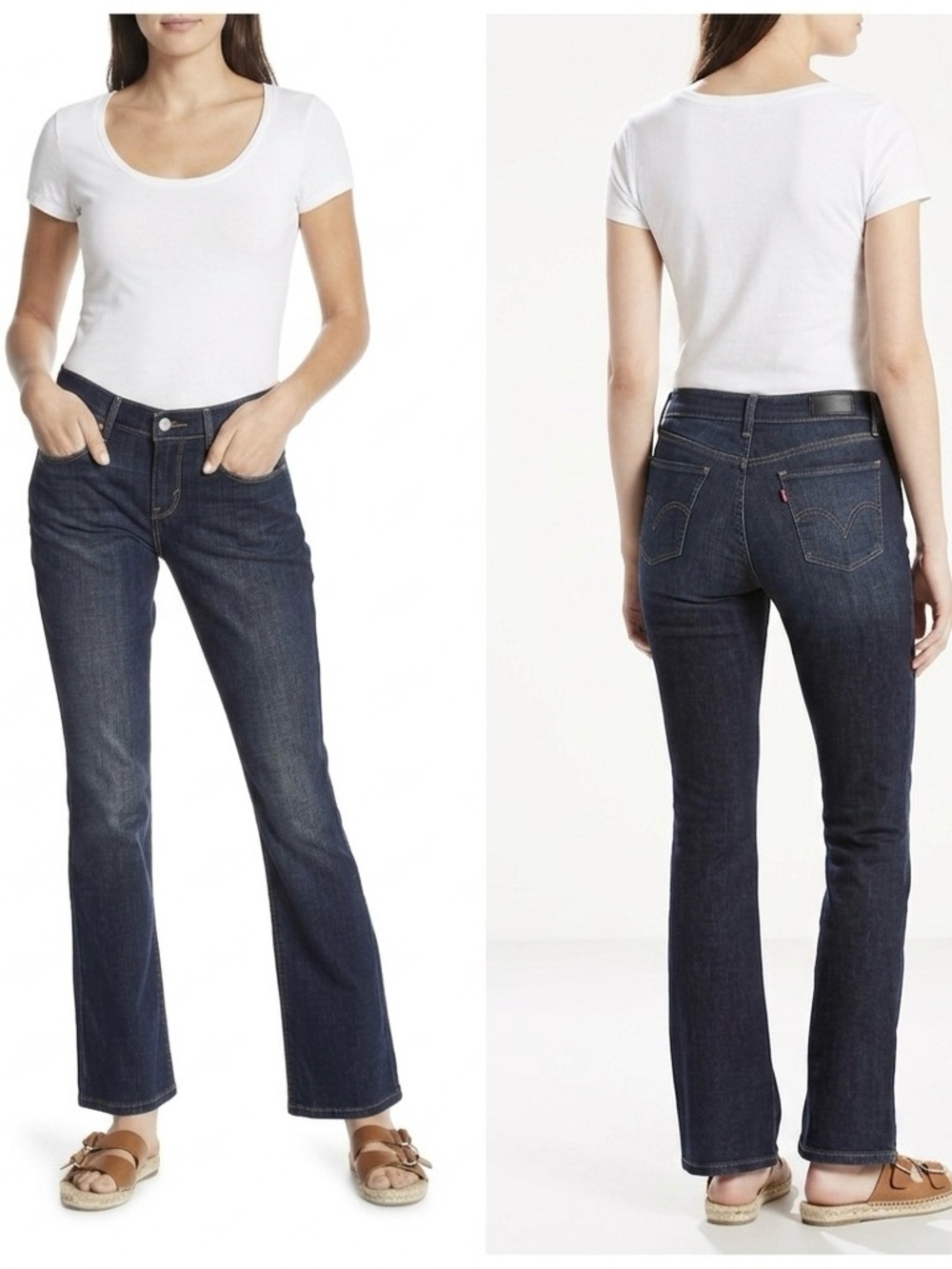 Levi’s 515 Bootcut Dark Wash Jeans size 12